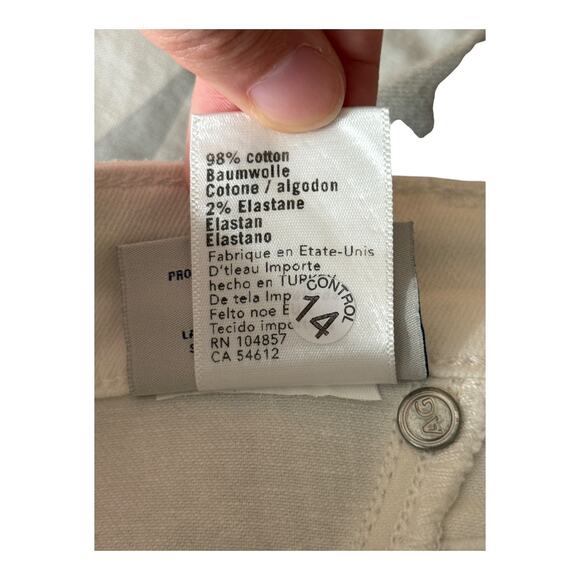 AG Adriano Goldschmied Farrah ankle high rise skinny gray sparkle size 27 - Picture 10 of 11